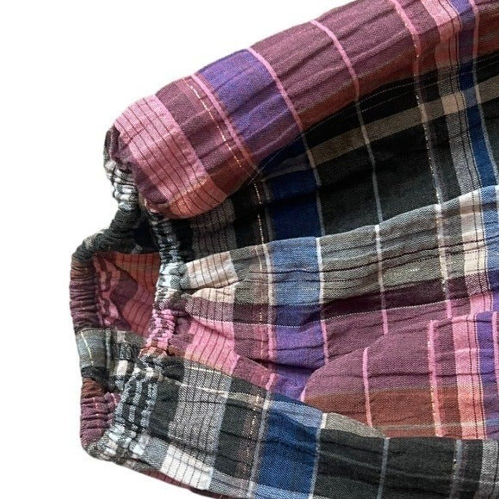 VERONICA BEARD Destiny Dress Plaid Ruffle Collar Size 4 NEW Demure Preppy - Picture 11 of 13